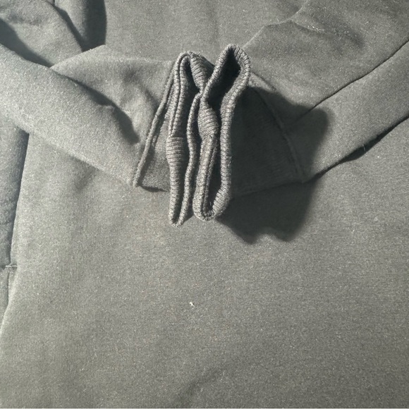 Athleta Sweatshirt Dress Zippered Pockets Black Size Small - Picture 9 of 15